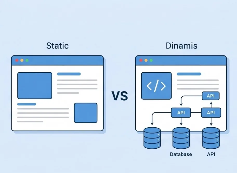 Website Statis vs Dinamis: Mana yang Cocok untuk Bisnis Anda?